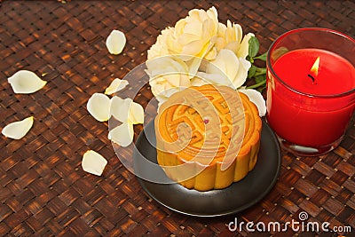 Chinese Moon cake for Chinese mid-autumn festival