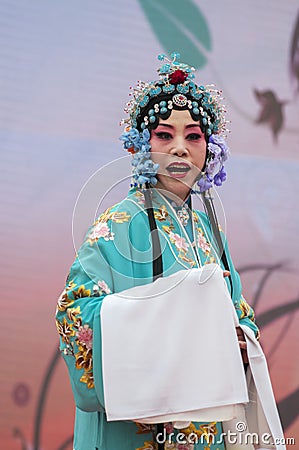 Chinese opera characters Tsing Yi