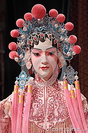 Chinese opera dummy