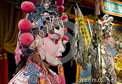 Chinese opera dummy