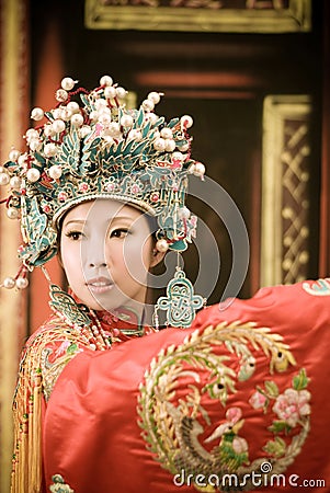 Chinese Opera woman portrait