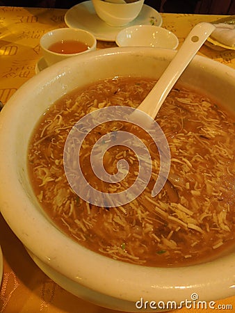 Chinese sharks fin soup