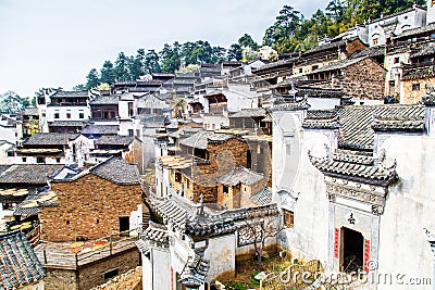 Chinese style historical buildings