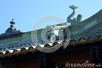 Chinese Tea House roof