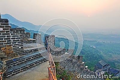 The Chinese Wall sunrise