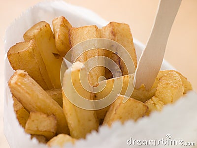 Chip Shop Chips in a Bag