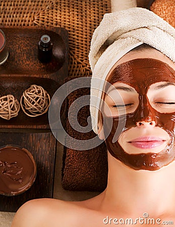 Chocolate Mask Facial Spa
