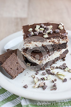 Chocolate Mint Bars