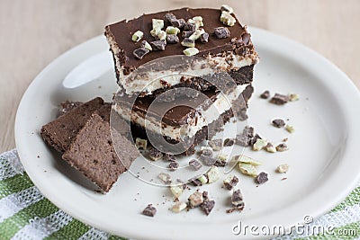 Chocolate Mint Bars