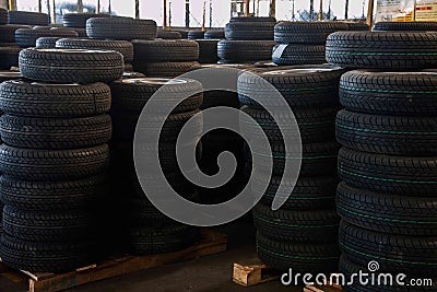 Chongqing Minsheng Logistics Beijing Branch Auto Parts Warehouse reserve car tires