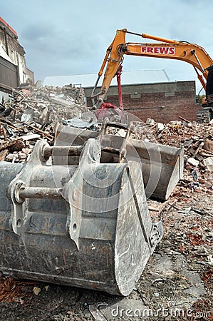 Christchurch Earthquake - Diggers & Scoops