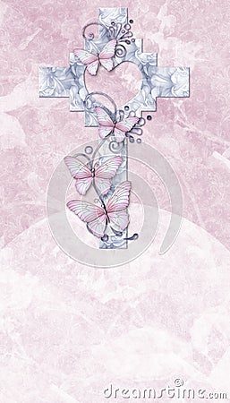 Christian Cross Background