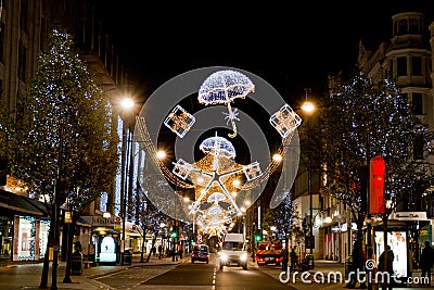 Christmas Decorations, Oxford Street