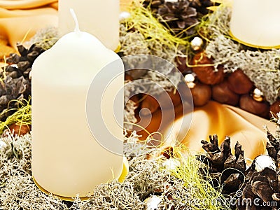 Christmas Handmade Garland Royalty Free Stock Image - Image: 11878016