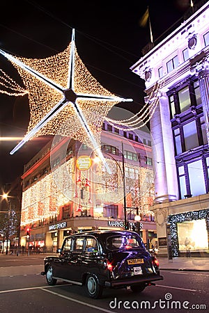 Christmas Lights in London s Oxford Street