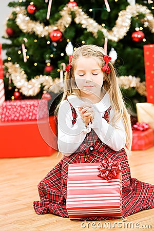 Christmas: Little Girl Hopes For Special Holiday Gift