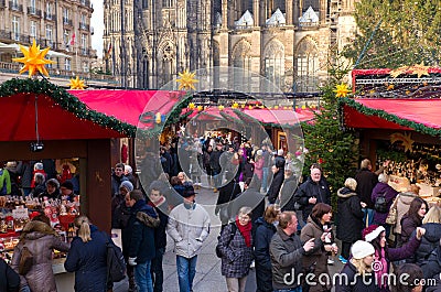 Christmas market in cologne, germany