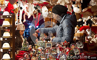 Christmas market in Milan