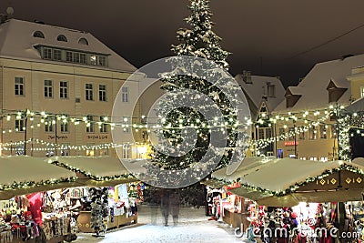 Christmas market in Tallinn