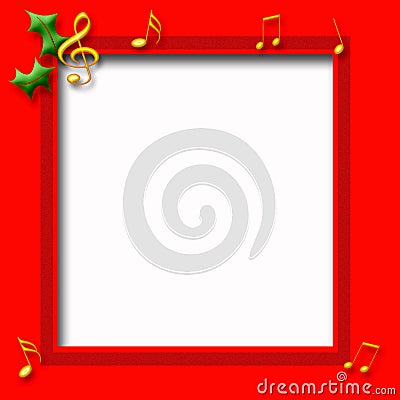 Christmas music poster