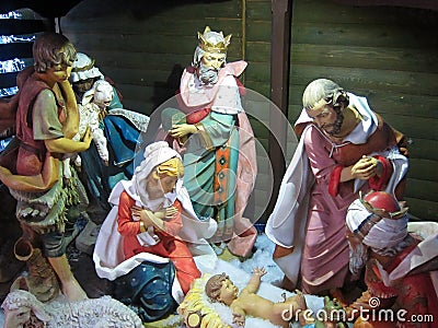 Christmas nativity, Jesus birth.Three Kings.