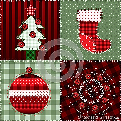 Free Quilt Pattern: Holiday Quilted Stocking from EZ