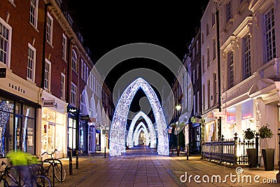 Christmas Street Decorations, London