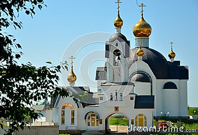 Church with gold domes