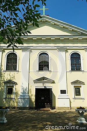 Church of the Our Lady of Loreto in Warsaw, Poland