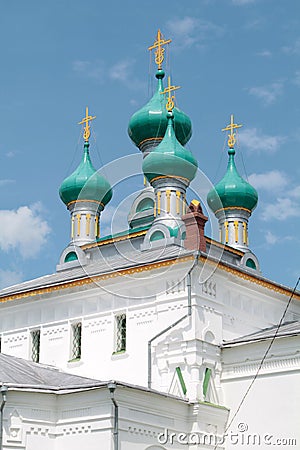 Church in Russian Revival architecture style