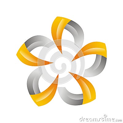 Circle flower