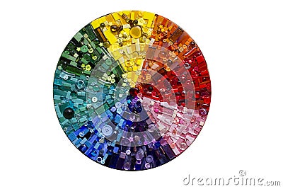 Circle Rainbow Mosaic