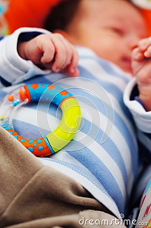 Circle shaped baby toy