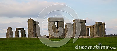 The circle at Stonehenge