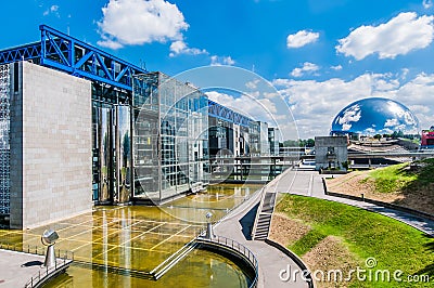 Cite des sciences parc de la villette paris city France