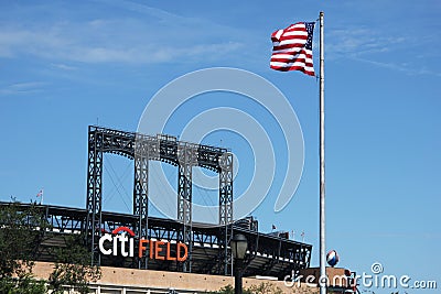 Citi Field, home of major league baseball team the New York Mets in Flushing, NY.