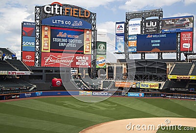 Citi Field, home of major league baseball team the New York Mets