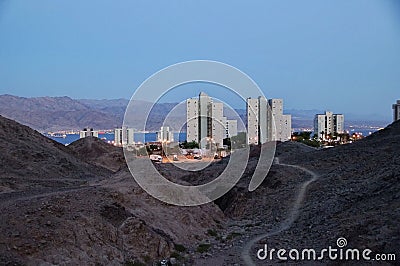 City ​​in the desert