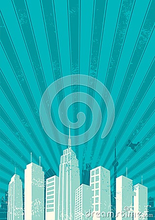 City Background Stock Photo - Image: 21088370