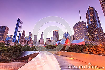 City of Chicago skyline USA