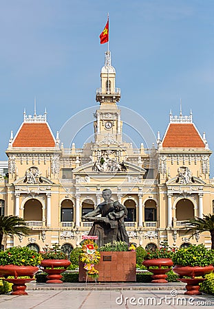 The City Hall in Ho Chi Minh City