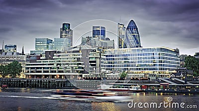 City of London financial district