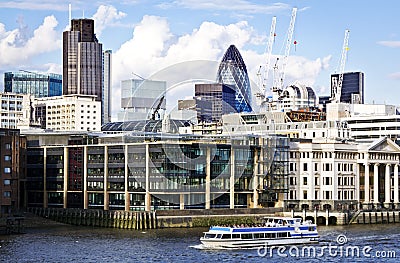 City of London financial district