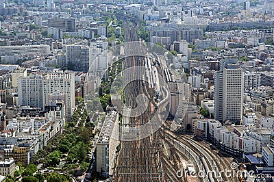 City skyline at daytime. Paris, France