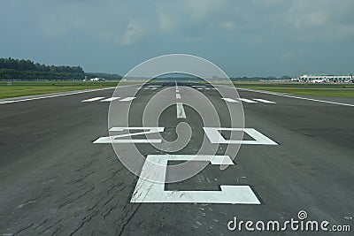 Civil airport runway