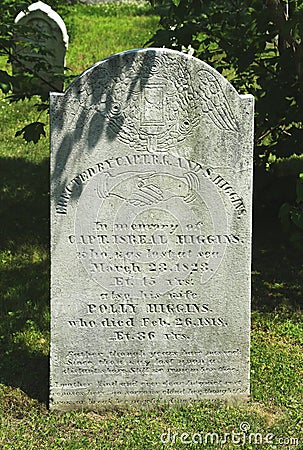 Civil War Time Grave In Maine Editorial Image - Image ...