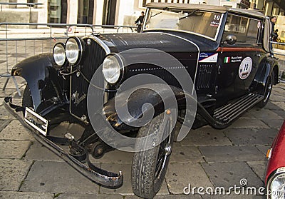 Classic alfa romeo 6c vintage car