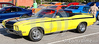 Classic Antique Oldsmobile Muscle Car