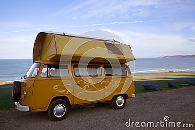 Classic camper van