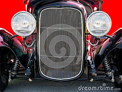 Classic Vintage Hot Rod Car Automobile front